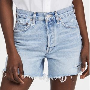Agolde Parker long loose fit vintage shorts